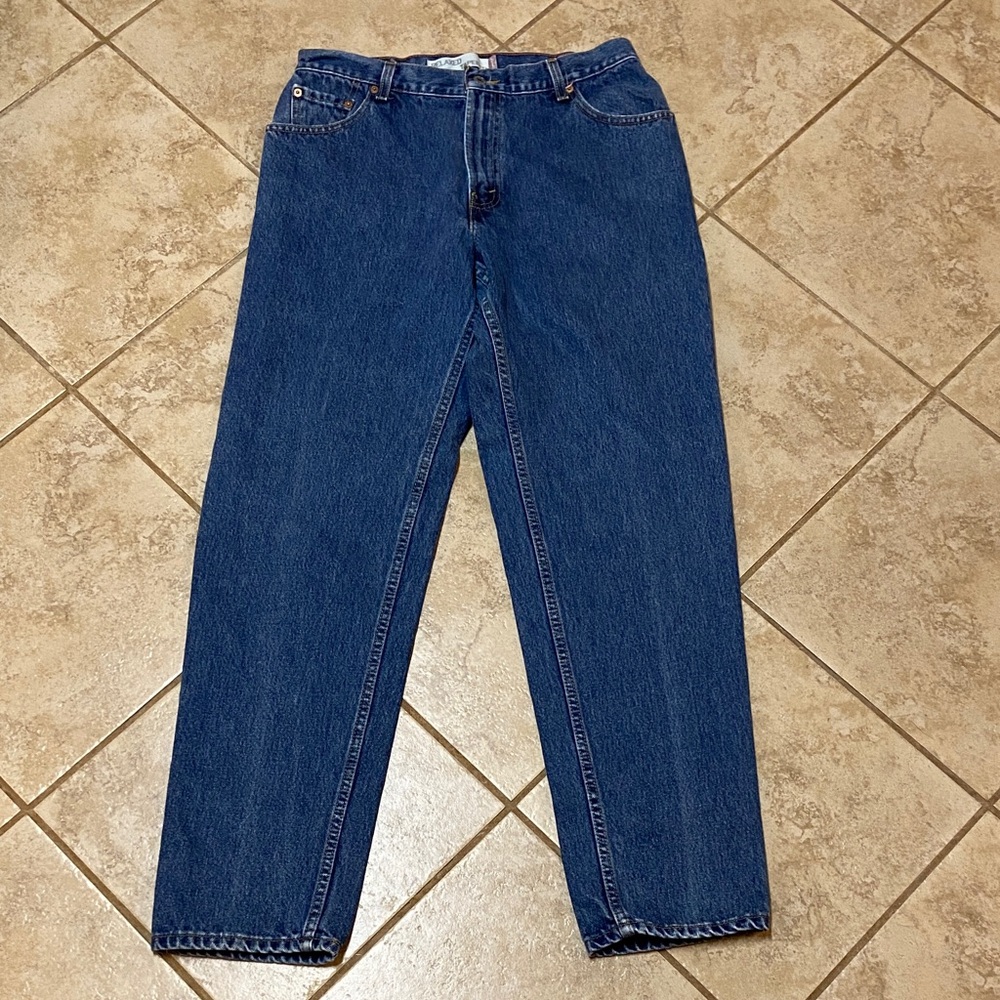 Vintage Levi's 550 Relaxed Tapered Leg Women's Blue Jeans 14L
